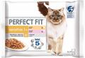 PERFECT FIT Katze Portionsbeutel Sensitive mit Lachs und Huhn 4x85g