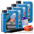 4x 1 L LITER LIQUI MOLY LONGTIME HIGH TECH 5W-30 MOTOR-ÖL MOTOREN-ÖL 32077765