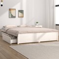 Bett mit Schubladen Holzbett Massivholzbett Bettgestell Einzelbett Doppelbett