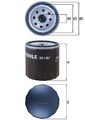 MAHLE ÖLFILTER FORD MAZDA VOLVO MORGAN OC1051