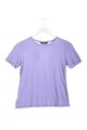 SET T-Shirt Damen Shirt Gr. DE 34 blau Casual-Look