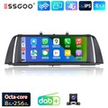 DAB+ Für BMW 5er F10 F11 NBT 8+256G Android 15 Autoradio CarPlay GPS DSP SWC KAM