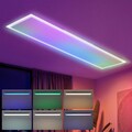 LED Deckenleuchte Deckenpanel Dimmbar Lang RGB Farbwechsel mit Fernbedienung 24W