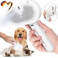 NEU 3-in-1 Hunde Katzen Dampfbürste Bürste Kämme in kurz und lang Haar Entferner