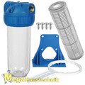 Wasser Vorfilter für Pumpen und Hauswasserwerke 8 Bar + Filter + Rohranschluss