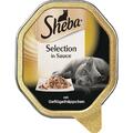 Sheba Schale Selection in Sauce mit Geflügelhäppchen 22 x 85g (19,20€/kg)