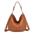 DAMEN XL SHOPPER TASCHE HOBO Body Bag Umhängetasche Leder Optik Schultertasche 