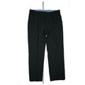 walbusch extraglatt Herren Chino Stoffhose Business stretch 50 W35 L30 Schwarz.