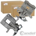 2x BREMSSATTEL HINTEN LI+RE m. integr. HANDBREMSE passend für TOYOTA AVENSIS T27