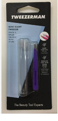 Tweezerman Mini Schrägpinzette mit Etui Tweezerman Mini Schrägpinzette, LILA **