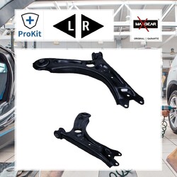 2x Maxgear 72-3482+72-3481 Lenker, Radaufhängung Links, Rechts für VW JETTA IV
