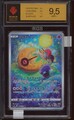 FullArt Lunatone Lunastein s12a Vstar Universe 184/172 Rubin Grading 9,5 Pokémon