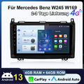 GPS NAVI Carplay Android 13 Für Benz A/B Klasse/Vito W245 W169 Autoradio BT DAB+