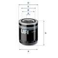 UFI 23.465.00 Ölfilter Anschraubfilter für VW PASSAT Variant (3B6) PASSAT (3B3)