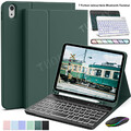 Schutzhülle mit QWERTZ Tastatur Maus für iPad 10th 9th 8th 7th Pro 11 Air 6/5/4
