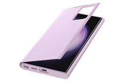 Samsung Smart View Wallet Case für Galaxy S23 Ultra Schutzhülle Lavender NEU
