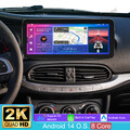4+64GB für Fiat Tipo Egea 2015-2021 Autoradio Android14 Carplay GPS Navi WIFI BT