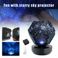 LED Sternenhimmel Projektor USB Nachtlichtprojektor Home Planetarium Stern NEU~