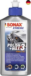 SONAX XTREME Polish+Wax 3 Hybrid NPT (250 ml) kraftvolle Politur für matte, 