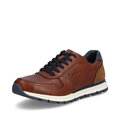 Rieker Herren Schnürschuhe Sneaker Sneakers Halbschuhe Leder braun B0503
