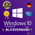 Windows 10 Professional MS Win 10 Pro 32/64 Bit SOFORT key