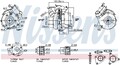 Lader Aufladung ** FACTORY NEW ** NISSENS 93830 für RENAULT LAGUNA 3 BT0 KT0 4 1