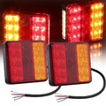 LED Anhänger Rücklicht Rückleuchten 2er Set PKW LKW Anhänger Beleuchtung 12V