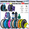 Geeetech 3D Drucker Filament 1.75mm PLA ABS+ PETG TPU UV Harz 1kg Mehrfarbig DE
