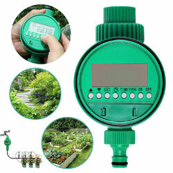 Bewässerungsuhr Digital LCD Automatische Wasser für Garten B Zeitschaltuhr Timer