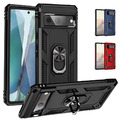 Outdoor Schutzhülle Handy Panzer Hülle Case Bumper Ring Magnet für Google Pixel