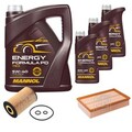 FEBI BILSTEIN Inspektionspaket 8L MANNOL Energy Formula PD 5W-40 für VW