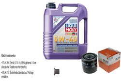 MAHLE Ölfilter 5 L LIQUI MOLY 5W-40 Leichtlauf High Tech für Volvo V40 Kombi 1.9