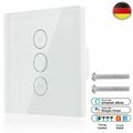 Smart Wifi WLAN Schalter Zeitschaltuhr APP Touch,für Rolladen Jalousie Rohrmotor
