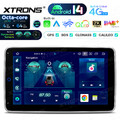 10,1" Gyroscope Android 14 Autoradio 4G+64GB 8-Kern GPS Navi LTE 4G DSP WIFI USB