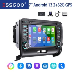 Für Audi TT MK2 8J 2006-2014 Android13 Carplay Autoradio GPS NAVI DAB+ KAM 2+32G