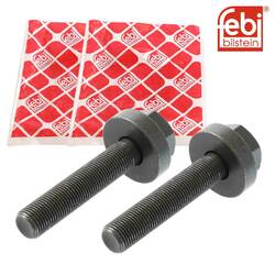 2X FEBI 22462 ACHSSCHRAUBE ANTRIEBSWELLE VORNE HINTEN FÜR AUDI VW SHARAN SEAT