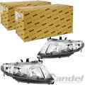 2xTYC H7/H1 SCHEINWERFER LINKS+RECHTS LWR MIT MOTOR für HONDA CIVIC VIII AB 05-