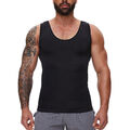 Herren Kompressionsunterwäsche Tank Top Bauchweg Shaper Figurformendes Unterhemd