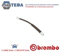 T 85 153 BREMSSCHLAUCH BREMSLEITUNG VORNE BREMBO 2PCS FÜR AUDI A6,A7,4GC,4GF