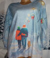 Winter Weihnachten Shirt Pullover flauschig warm und weich Gr. 38 / 40 / 42