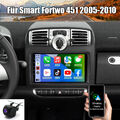 Android 12 Für Smart Fortwo 451 2005-2010 Autoradio GPS Navi CarPlay BT WIFI FM