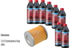 8 L LIQUI MOLY DSG Getriebeöl 8100 Getriebeölfilter für Mitsubishi Lancer VIII