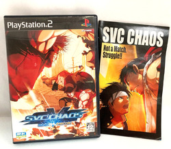 SNK VS CAPCOM SVC CHAOS PS2 Playstation 2 Japanver Fighting