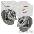 2X NTY RADLAGER-SATZ HINTEN BEIDSEITIG PASSEND FÜR SMART CABRIO CITY-COUPE