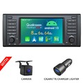 CAM+Android 13 Für BMW 5er E39 Autoradio 6+64GB Carplay GPS NAVI 4G WIFI E39A12S