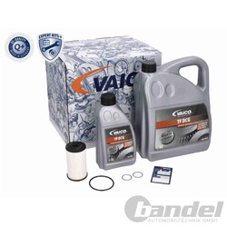 VAICO ÖLWECHSEL-SET + 6L ÖL passend für VW GOLF AUDI A1 A3 Q2 Q3 TT 6-GANG DQ250
