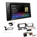 Pioneer Autoradio Bluetooth DAB Apple Android für Fiat 500 ab 2007 piano black