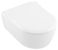 Villeroy & Boch Avento Wand-Tiefspül-WC, mit WC-Sitz Combi-Pack, DirectFlush,