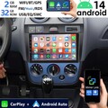 Carplay Für Ford Fiesta MK5 VI 2002-2008 Android 14 Autoradio GPS Navi WIFI RDS