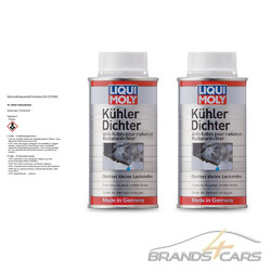 2x 150 ml LIQUI MOLY KÜHLERDICHTER KÜHLERDICHTMITTEL DICHTMITTEL 50946444Erstausrüster-Qualität | Schneller Versand ab Lager